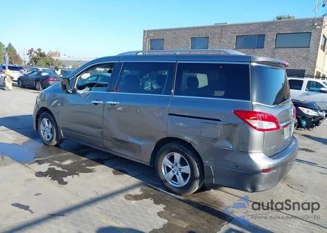 2015 Nissan Quest Sv z USA, uszkodzony, nr VIN JN8AE2KP6F9122446